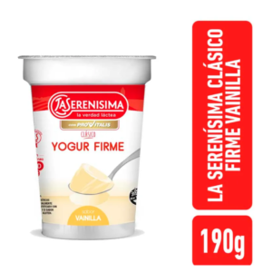 YOGUR ENTERO VAIN/FRU LA SERENISIMA 190G