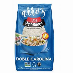 ARROZ DOBLE CAROL DOS HERMANOS BOL 1KG