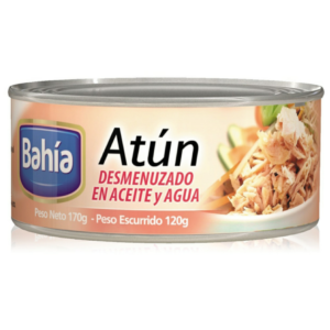 ATUN DESMENUZ ACEITE BAHIA 170 G