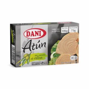 ATUN CLARO ACEITE OLIVA DANI X 106G