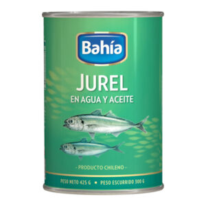 JUREL AGUA Y ACEITE BAHIA 425G
