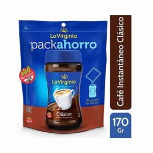 CAFE CLASICO LA VIRGINIA DOY PACK 170 G