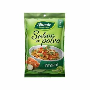 CALDO SABOR VERDURA ALICANTE 4 X 7.5 G