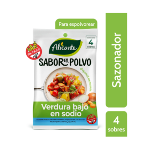 CALDO VERDURA BAJO/SODIO ALICANTE 4 UNI