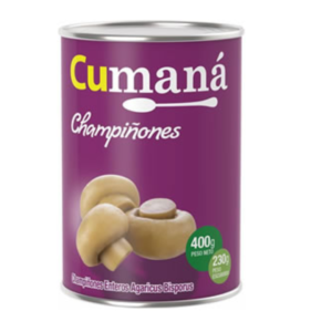 CHAMPIGNON ENTERO CUMANA 284G