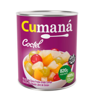 COCTEL 5 FRUTAS CUMANA 820 G