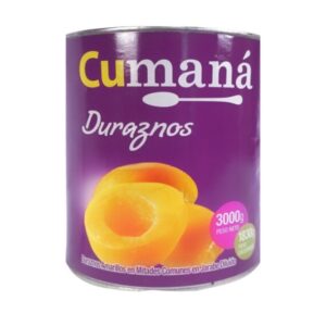 DURAZNOS MITADES CUMANA 3 KG