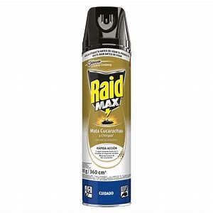 INSECTICIDA CUCARACHA RAID MAX S/OLOR360