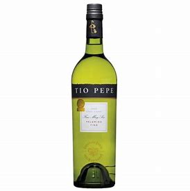 JEREZ FINO SECO TIO PEPE 750 ML