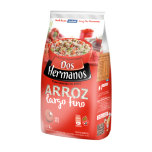 ARROZ LARGO FINO DOS HERMANOS BOLSA 1 KG