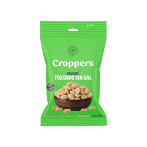 MANI TOSTADO S/SAL S/PIEL CROPPERS 105G