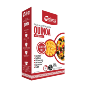 FIDEOS FUSILLI QUINOA WAKAS 300 G