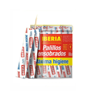 PALILLOS ENSOBRADOS IBERIA X80 UNID
