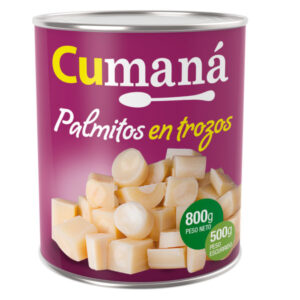 PALMITO TROZO CUMANA 800 G