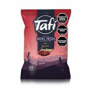 PAPAS FRITAS JAMON TAFI 100 GR