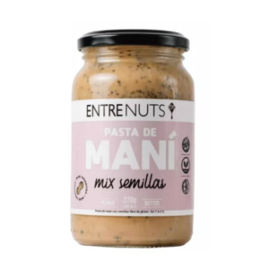 PASTA MANI SEMILLAS  ENTRENUTS 370 G