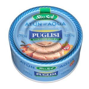 ATUN SIN SAL AL AGUA PUGLISI 170 G