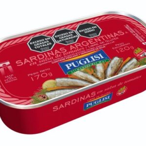 SARDINAS EN TOMATE PUGLISI X 170 G