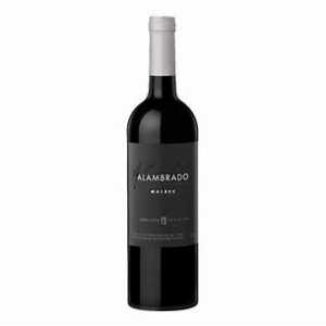 VINO MALBEC ALAMBRADO 750CC