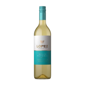 VINO BLANCO DULCE NATURAL LOPEZ 750 CC