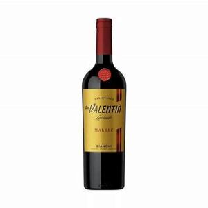 VINO MALBEC VALENTIN LACRADO 750 CC
