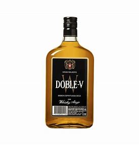 WHISKY DOBLE V ETIQUE NEGRA 1000 CC
