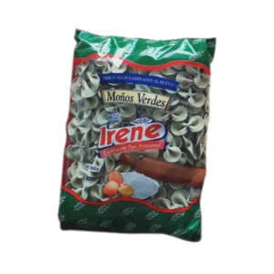 FIDEOS HUEVO MOÑO ESPINACA IRENE X 500G
