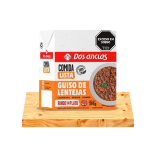 GUISO DE LENTEJAS DOS ANCLAS X 390G