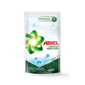 JABON LIQUIDO ARIEL POUCH 800 CC