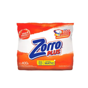 JABON POLVO ZORRO MATIC 400 G