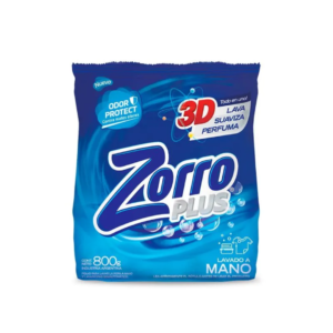 JABON POLVO QUITAMANCHA ZORRO 800 G