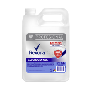 ALCOHOL EN GEL REXONA X 5L
