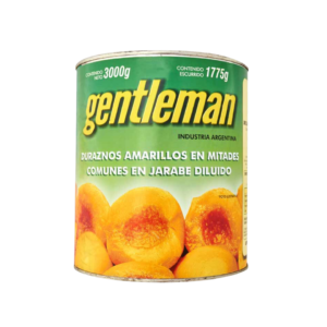 DURAZNO AMARILLO MITADES GENTLEMAN 3 K