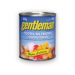 COCTEL FRUTAS BAJAS CAL GENTLEMAN 820 G