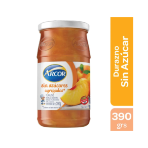 MERMELADA SIN AZUC DURAZNO ARCOR 390G