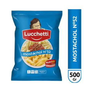 FIDEOS MOSTACHOL LUCCHETTI N52 500 G