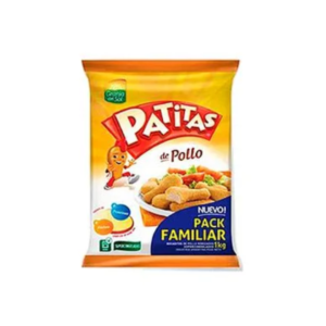 PATITAS POLLO CROCAN GRANJA SOL 1.100 K