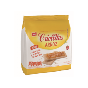 TOSTADAS ARROZ CRIOLLITAS X 110G