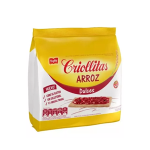 TOSTADAS ARROZ DULCE CRIOLLITAS X 110G